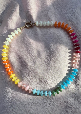 Multi-Colored Beads Necklace TAT of 13-15 Days-W