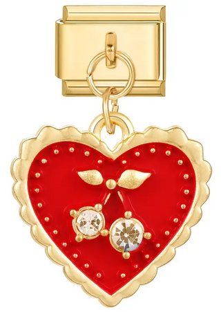 Red Heart Charm-W