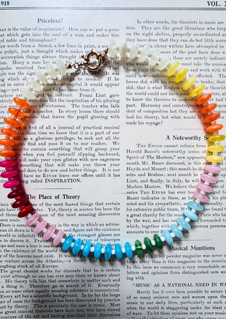 Multi-Colored Beads Necklace TAT of 13-15 Days-W