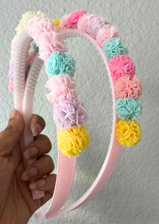 Colorful Pum-Pum Headband