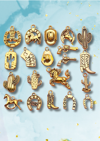 Assorted Western Charm (Set of 10pcs)-W