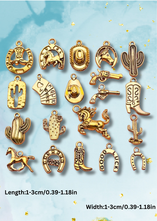 Assorted Western Charm (Set of 10pcs)-W