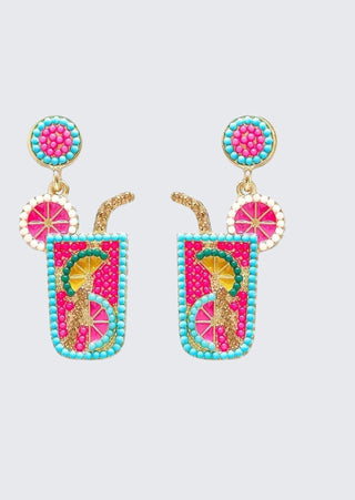 Multi-Colored lemonade Drop Earring