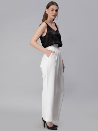 Pleated  High waisted Pants