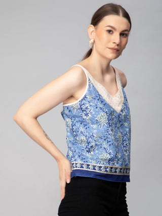 Floral Cotton Cami Top – swaary