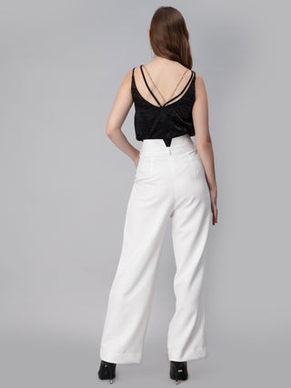 Pleated  High waisted Pants