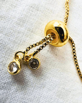 18K Gold Plated Waterproof Zircon Cross Faith Set-W