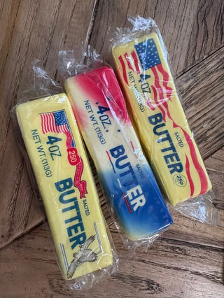 Limited Edition Patriotic Butter Stick Slow Rise Squishy-W