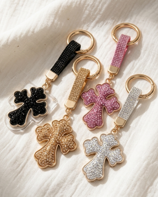 Pre-Order Rhinestone Statement Bag Charm/Keychain-W