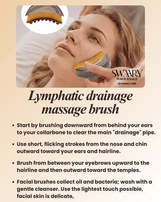 Lymphatic Drainage Massage Brush-W