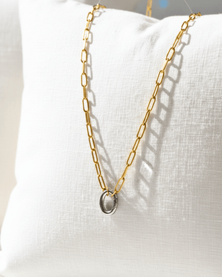 Duo-Toned Necklaces, Bracelet & Earring-W