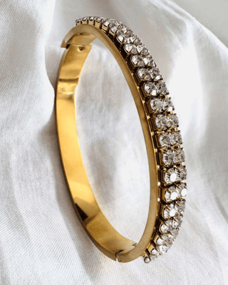 Golden Adjustable Stackable Bracelet-W