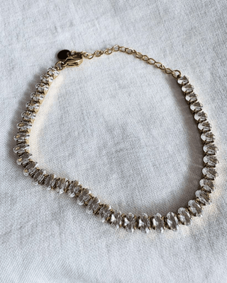 Crystal Zircon Adjustable Stack Bracelet-W