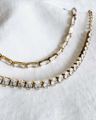 Crystal Zircon Adjustable Stack Bracelet-W