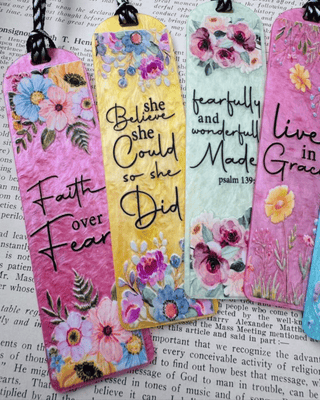 Pre - order Spring Floral Faith Bible Bookmarks-W