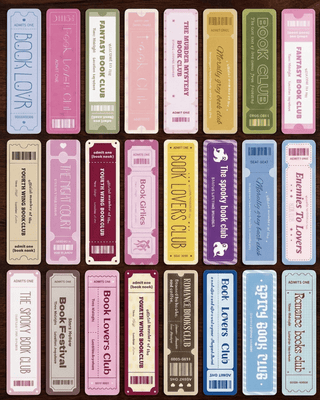 Bookclub Cute Bookmarks & Tickets Set-W