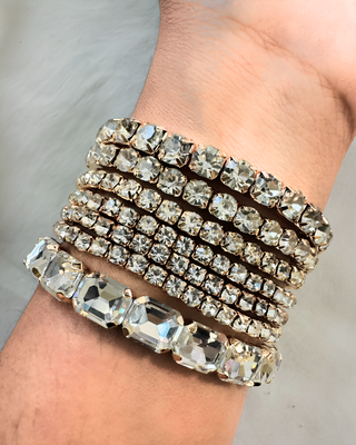 Make Your Own-Multicolor Stretchy Bracelets & Rings-W