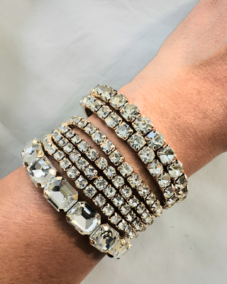 Make Your Own-Multicolor Stretchy Bracelets & Rings-W