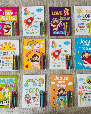 Faith Coloring Book Set-W