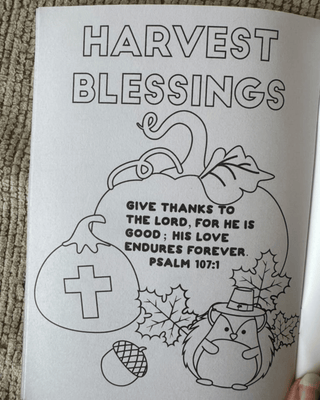 Fall Faith Coloring Book Set-W