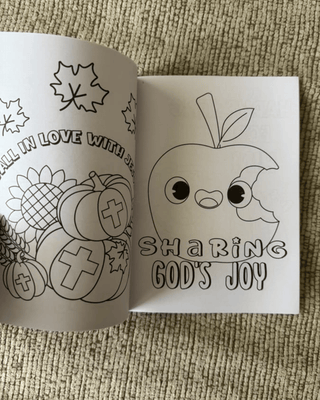 Fall Faith Coloring Book Set-W