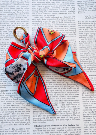 NEW ARRIVAL-Bow Knot Bag Charm(Orange)-W