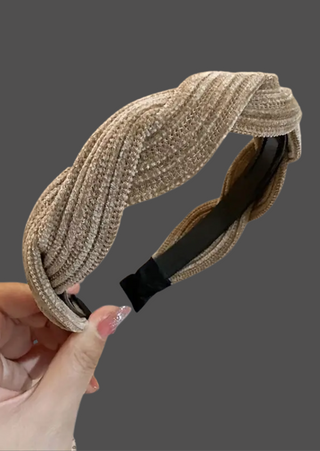 NEW ARRIVAL-Classic Braided Headband Set of 4-W
