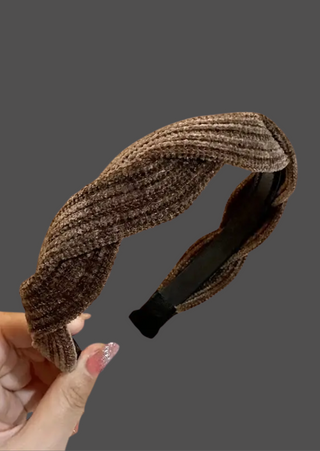 NEW ARRIVAL-Classic Braided Headband Set of 4-W