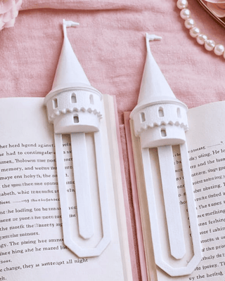 3D Printed Castle Bookmarks Waterproof & Durable-W