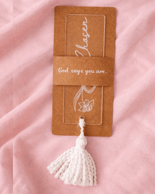 Faith Bible Verse Acrylic Transparent Book Marks-W