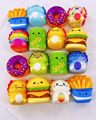 Pre-Order Viral Fast Food Foam Squishy Assorted-W