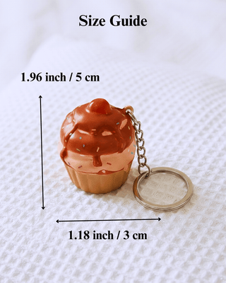 Viral Ice Cream Cup Keychain/Bag charm Squishy-W