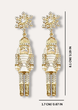 Nutcracker Dangle Earring