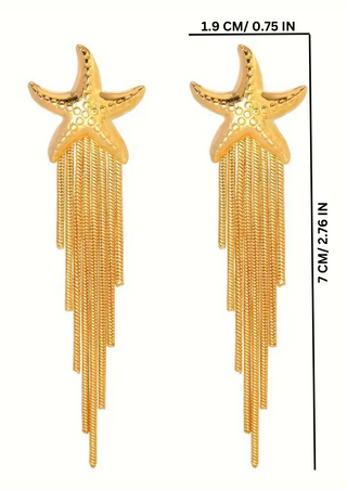 Shooting Star Drop Earring