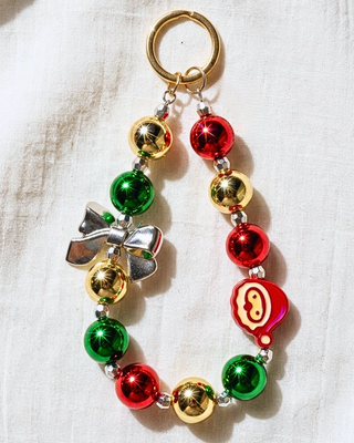 Christmas Ornament Keychain/Bag Charm Lanyard-W