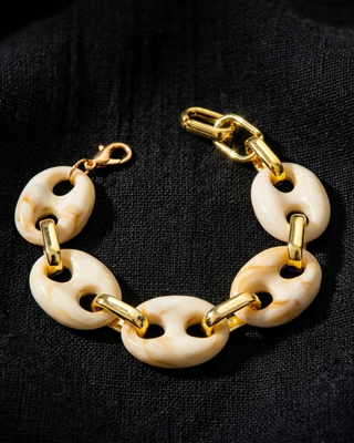 Pre-Order Pig Nose Link Chain Adjustable Bracelets-W