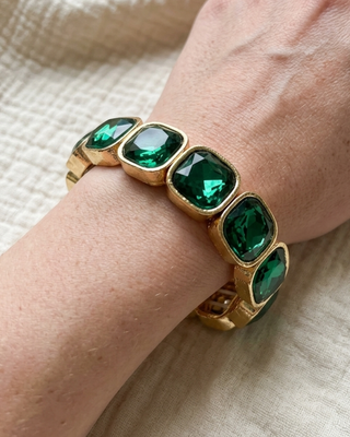 Pre-Order Big Crystal Stretchy Bracelets-W