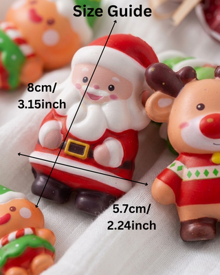 Viral Christmas Slow Rising Squishy Toys Assorted-W