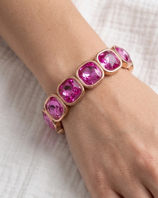 Pre-Order Big Crystal Stretchy Bracelets-W