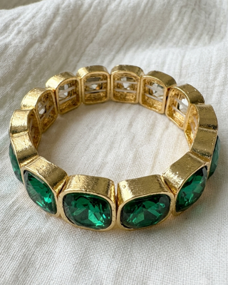 Pre-Order Big Crystal Stretchy Bracelets-W