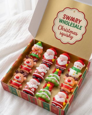 Viral Christmas Slow Rising Squishy Toys Assorted-W