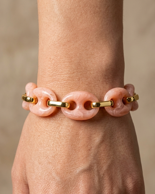 Pre-Order Pig Nose Link Chain Adjustable Bracelets-W