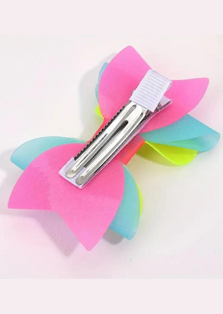 NEON PRINCESS BOW SET OF 2 - 3"