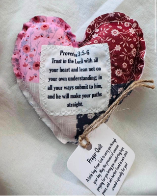 Fall Prayer Quilt with Cross Bracelet Combo-W