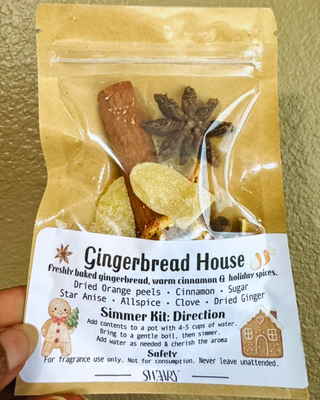Simmer Kit: Gingerbread House (Small)-W