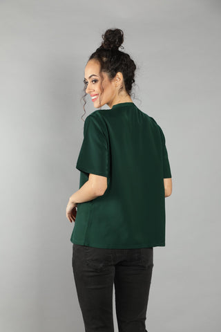 Front Ruffles Top-W