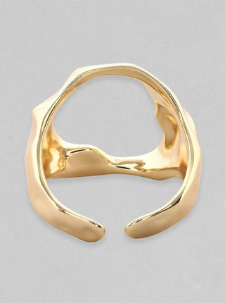 Gold-Plated Adjustable Ring