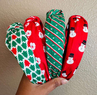 Holiday Festive Headbands (Set of 4)-W