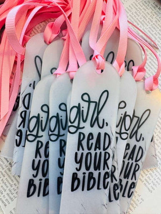 Pre order - Acrylic Book Mark-W TAT 8-10 Days