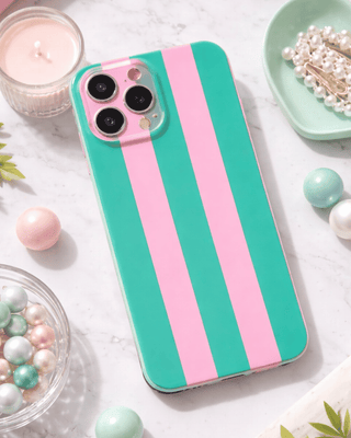 Pre-Order Viral iPhone Striped Cases/Back Covers-W